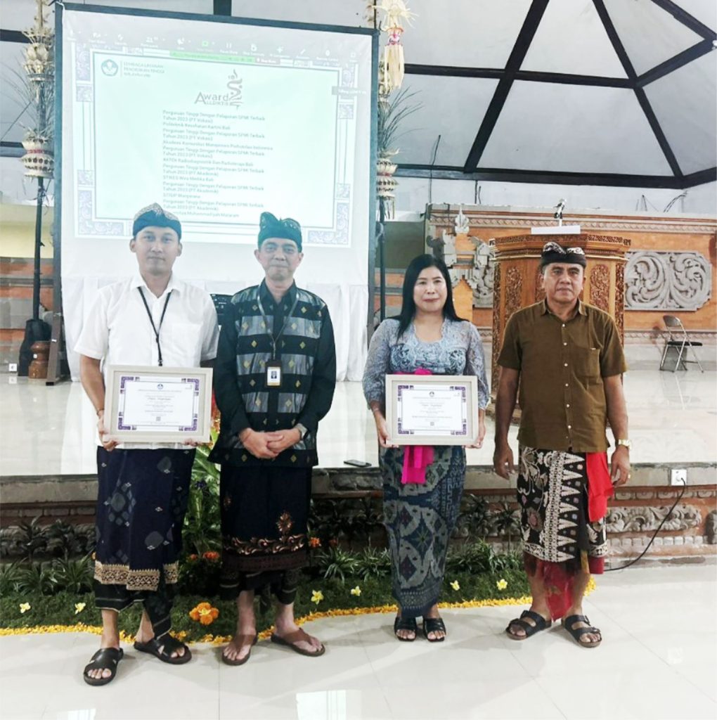 POLKESKA Bali Raih Dua Penghargaan di Apresiasi Perguruan Tinggi LLDIKTI Wilayah VIII Tahun 2023